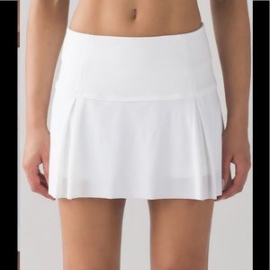 Lululemon Lost In Pace Skirt WHITE 6